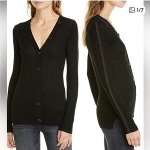 Joie Brinleigh Wool Knit Cardigan